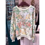 Gucci oversize sweatshirt with flora print 562199