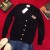 Gucci merino knitted cardigan 411610 4098