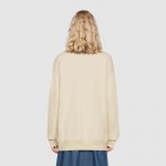 Gucci Oversize sweatshirt with Gucci logo white 469250
