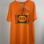 Gucci logo print T-shirt orange 493117