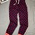 496920 GG jacquard jogging pant red