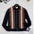 615731 Gucci Technical Jersey Zip-Up Jacket black