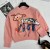 639401Gucci Mohair sweater with fawn intarsia pink