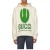 Gucci Manifesto oversize white sweatshirt ‎475374 