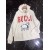 569828 Oversize sweatshirt with Gucci lamb white
