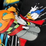 615061 Disney x Gucci Donald Duck hooded sweatshirt black