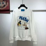 617964 Disney x Gucci Donald Duck cotton sweatshirt white