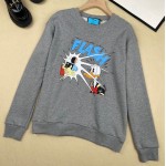 623245 Disney x Gucci Donald Duck sweatshirt grey