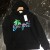 626989 Gucci hawaii print sweatshirt black