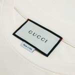 Gucci Oversize T-shirt with Interlocking G White-G 493117