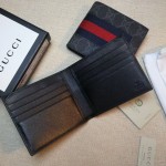 Gucci Web GG Supreme wallet 408827 black