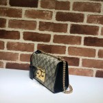 Gucci Padlock small GG bees shoulder bag bee 409487