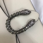Gucci Dionysus mini leather bag white 421970