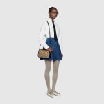 GG Marmont small shoulder bag black 447632 HVKEG 9772