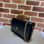 675794 Gucci Diana small shoulder bag black