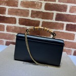 675794 Gucci Diana small shoulder bag black