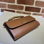 675794 Gucci Diana small shoulder bag brown