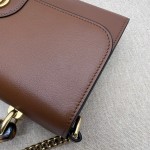 675794 Gucci Diana small shoulder bag brown