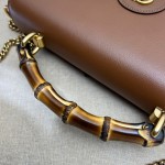 675794 Gucci Diana small shoulder bag brown