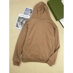 615061 Doraemon x Gucci hooded sweatshirt brown