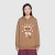615061 Doraemon x Gucci hooded sweatshirt brown