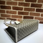 Gucci Padlock medium GG shoulder bag 479197 white