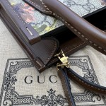 ‎671623 GG carnation print mini tote bag