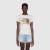 651722 The North Face x Gucci print cotton T-shirt white