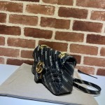 Gucci The Hacker Project small GG Marmont bag black 443497