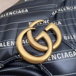 Gucci The Hacker Project small GG Marmont bag black 443497