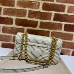 Gucci The Hacker Project small GG Marmont bag white 443497