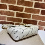 Gucci The Hacker Project small GG Marmont bag white 443497