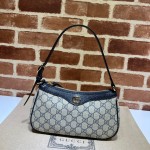 GUCCI OPHIDIA GG SMALL HANDBAG 735145 BLUE