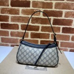 GUCCI OPHIDIA GG SMALL HANDBAG 735145 BLUE