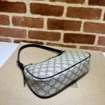 GUCCI OPHIDIA GG SMALL HANDBAG 735145 BLUE