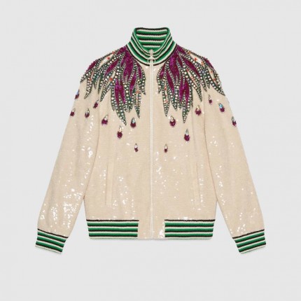 Gucci Embroidered sequin jacket 515098