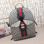 Gucci Web Animalier backpack with bee 442892
