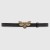 Gucci Queen Margaret leather belt black 476452