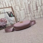 Gucci GG Marmont matelassé leather belt bag dusty pink 476434