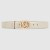 Gucci Signature leather belt white 370543