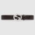Gucci Signature belt with G buckle Brown 411924