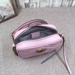 Gucci GG Marmont matelassé mini bag light pink 448065