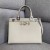 Gucci Zumi grainy leather medium top handle bag in White
