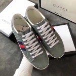 Ace Gucci Signature sneaker grey 386750