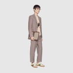 Gucci GG Supreme portfolio beige 523359