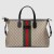 Gucci Web techno canvas duffle beige 359261