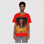 Gucci Ignasi Monreal print T-shirt 492347_X3L83