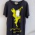 GUCCI Oversize T-shirt with Chateau Marmont print in Black