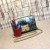Gucci Padlock GG Blooms shoulder bag blue 409487