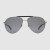 Gucci aviator metal sunglasses 461665 black